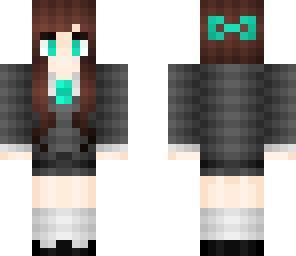 teal school girl