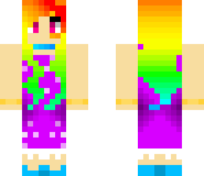 sally the rainbow girl