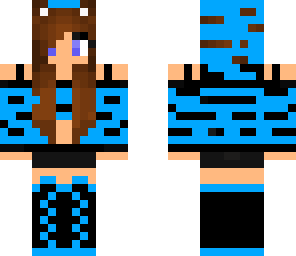 blue tiger girl