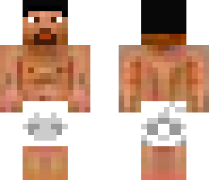 steve with a towel