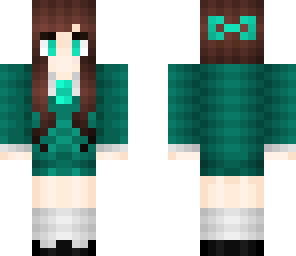 teal girl