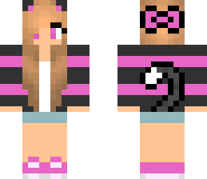 pink cat girl