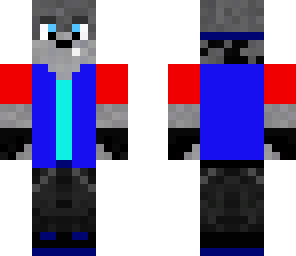 cool wolf skin