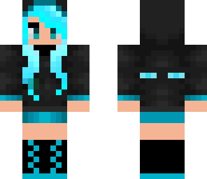ender girl blue