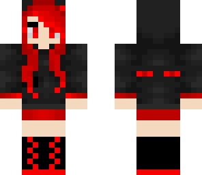 ender girl red