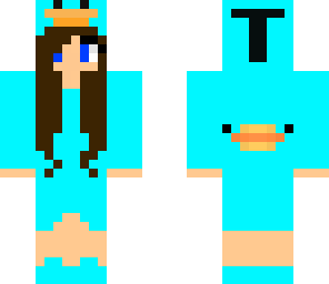 blue duck girl