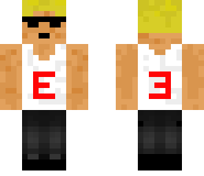 eminem red on white