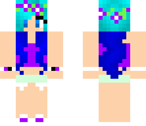 edited flower crown girl