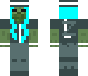 grey zombie girl