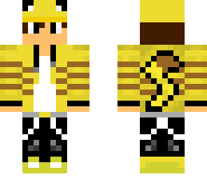 my new pika boy skin