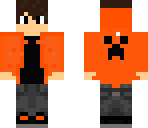 cool orange boy