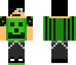 green cool guy creeper