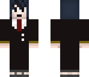 suit sasuke  with glasses