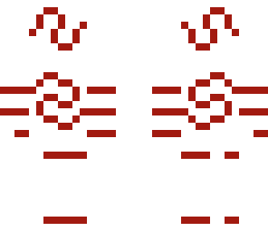 red and white
