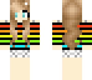 rainbow girl