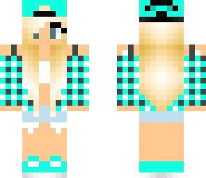 blue hat girl