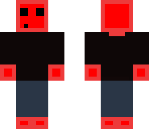 epic red slim boy