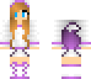 purple fox girl