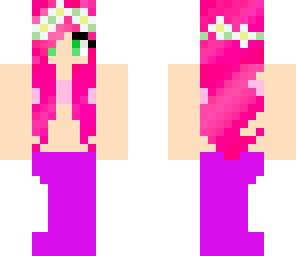 pink mermaid