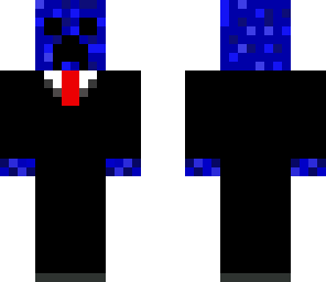 blue creeper in a suit