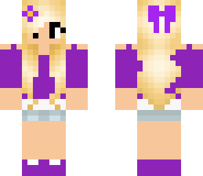 added purple sleeveless tee