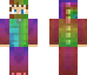 rainbow dino boy