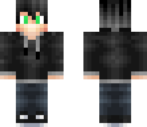 black hoodie