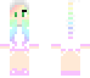 rainbow dino girl