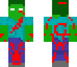 bloody zombie herobrine