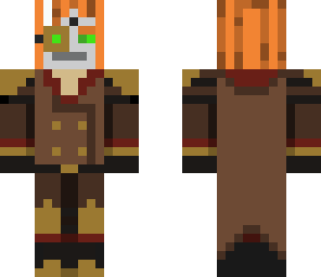 steampunk redhead elf