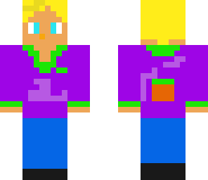 blonde hoodie