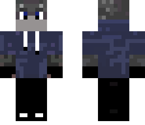 wolf with hoodie