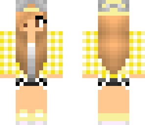 yellow skater girl