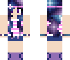 galaxy girl at home