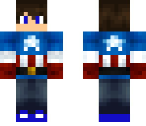skin de capitan america