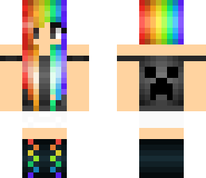 weird creeper girl