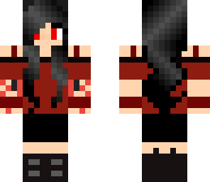 my version of a vampire girl