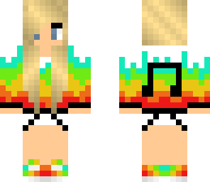 rainbow music girl blonde edition