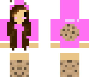 chibi pink cookie monster