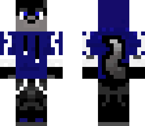 wolf hood on