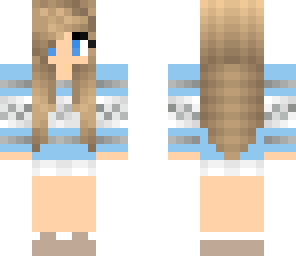 blue sweater girl