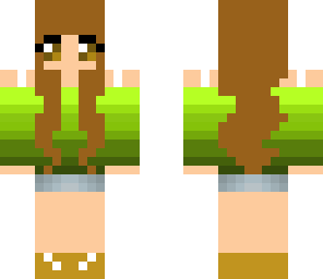 brown haired girl