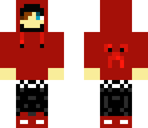 creeperhoodie with a hood