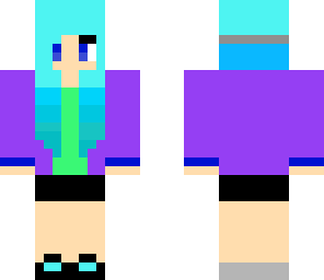 blue music girl edited