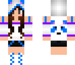 blue panda