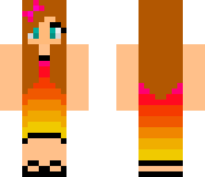 sunset dress