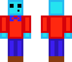 blue bowtie slime 1