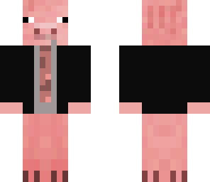 pig in a suit