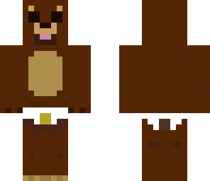 ****-bear wet and pooped his diaper