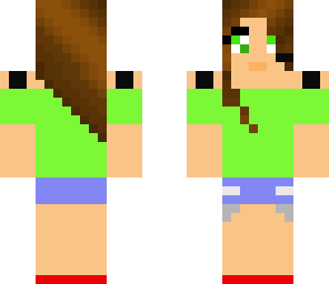 brown hair girl